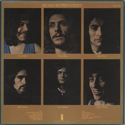 Heads Hands & Feet Heads Hands & Feet - VG/EX vinyl LP album (LP record) UK HHFLPHE211437