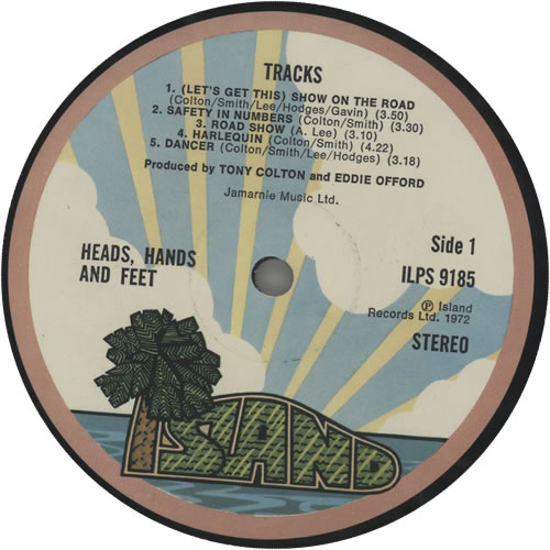 Heads Hands & Feet Tracks VG/EX UK vinyl LP album (LP record) (633461)
