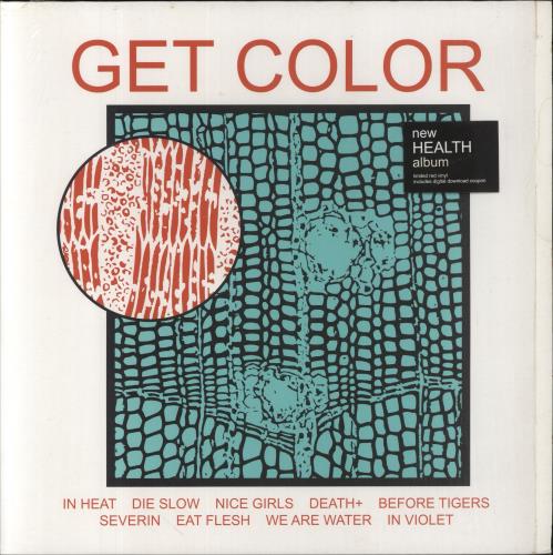 Health Get Color - Red Vinyl vinyl LP album (LP record) German 2YALPGE853560