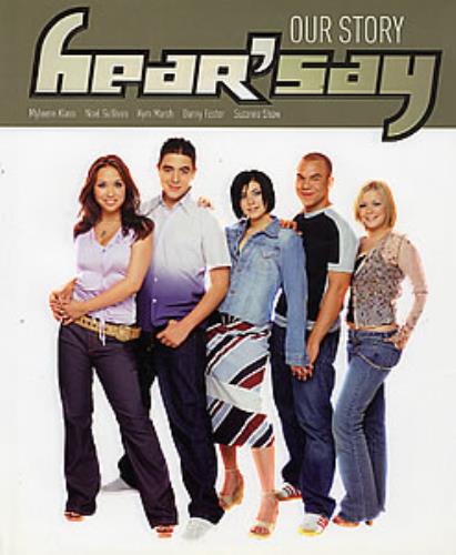 Hear'say Our Story - autographed book UK HSYBKOU275964