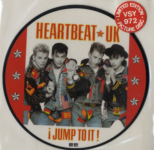 Heartbeat UK I Jump To It 7" vinyl picture disc (7 inch picture disc single) UK HUK7PIJ566656