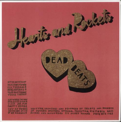 Hearts And Rockets Dead Beats - Lathe Cut vinyl LP album (LP record) Australian 9GELPDE884075