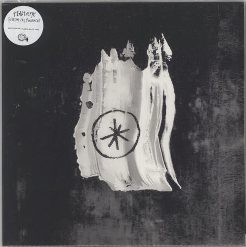 Heartworms Glutton For Punishment - Black & White Split Vinyl vinyl LP album (LP record) UK HXELPGL859204