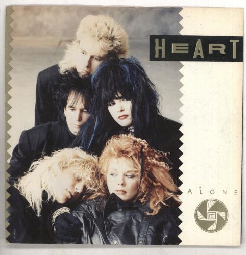 Heart Alone - Factory Sample 7" vinyl single (7 inch record / 45) UK HEA07AL739849
