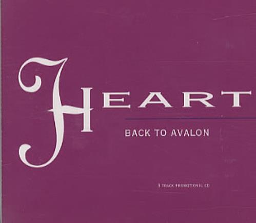Heart Back To Avalon CD single (CD5 / 5") UK HEAC5BA27331