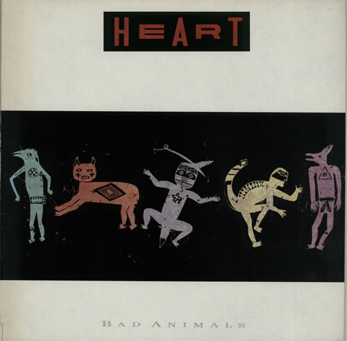 Heart Bad Animals vinyl LP album (LP record) Dutch HEALPBA625327