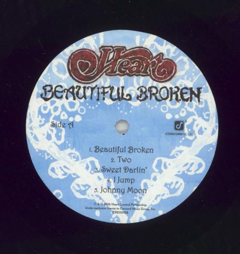 Heart Beautiful Broken vinyl LP album (LP record) US HEALPBE868577