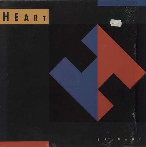 Heart Brigade - shrink vinyl LP album (LP record) UK HEALPBR868907