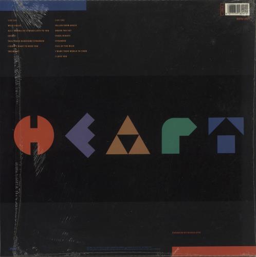 Heart Brigade - shrink vinyl LP album (LP record) UK HEALPBR868907