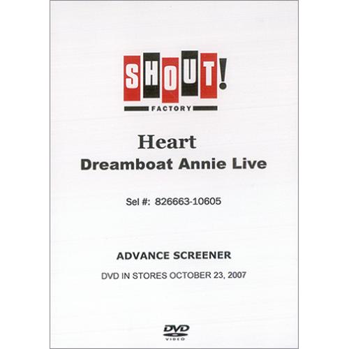 Heart Dreamboat Annie Live DVD US HEADDDR422289