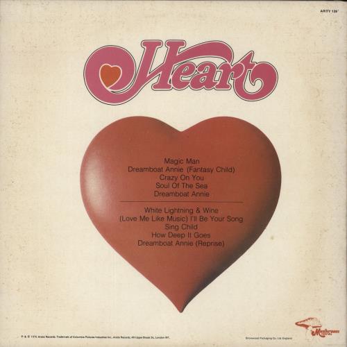 Heart Dreamboat Annie vinyl LP album (LP record) UK HEALPDR865258