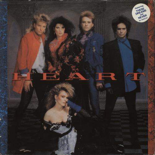 Heart Heart - Hype Sticker vinyl LP album (LP record) UK HEALPHE769227