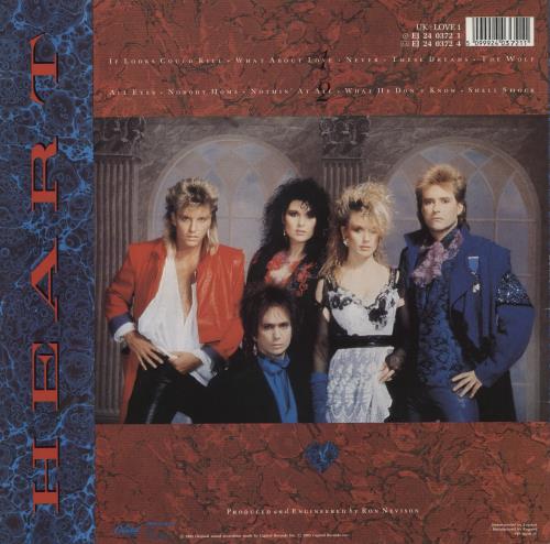 Heart Heart vinyl LP album (LP record) UK HEALPHE296613