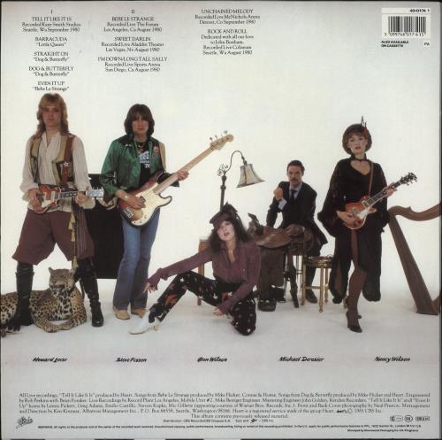 Heart Heart vinyl LP album (LP record) UK HEALPHE568310