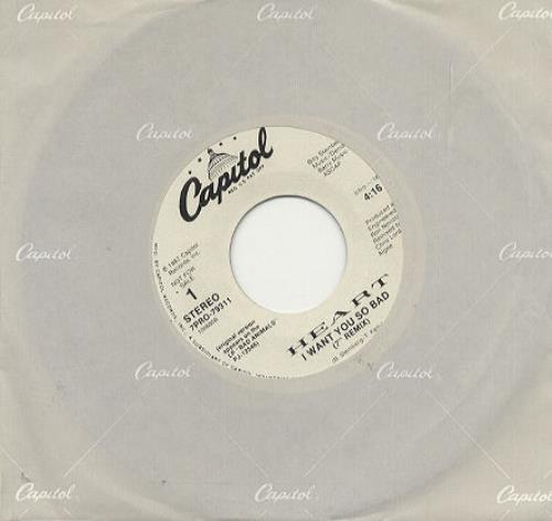 Heart I Want You So Bad 7" vinyl single (7 inch record / 45) US HEA07IW64938
