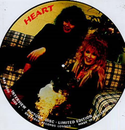 Heart Interview Picture Disc picture disc LP (vinyl picture disc album) UK HEAPDIN197897