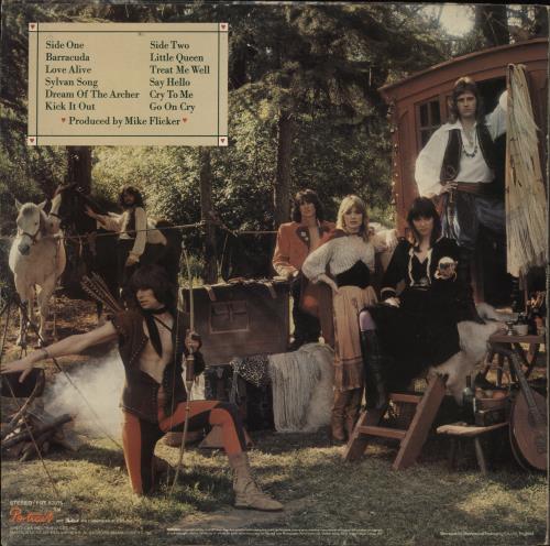 Heart Little Queen - EX vinyl LP album (LP record) UK HEALPLI767812