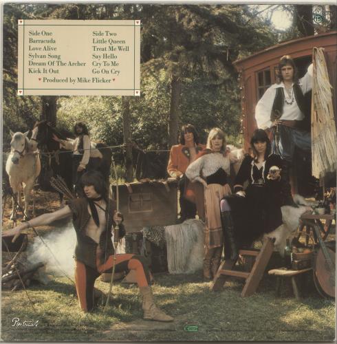 Heart Little Queen vinyl LP album (LP record) Dutch HEALPLI701698