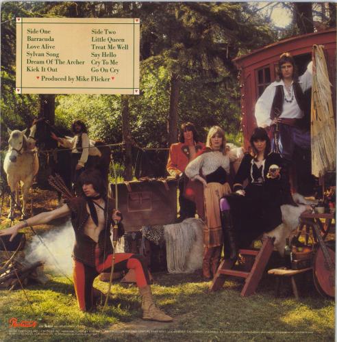 Heart Little Queen vinyl LP album (LP record) US HEALPLI797156