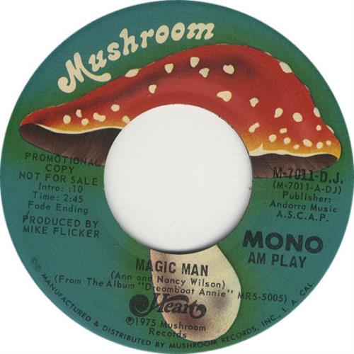 Heart Magic Man 7" vinyl single (7 inch record / 45) US HEA07MA50922