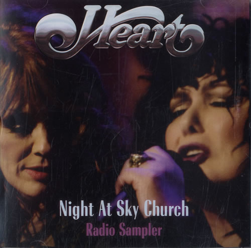 Heart Night At Sky Church - Radio Sampler CD single (CD5 / 5") US HEAC5NI550073