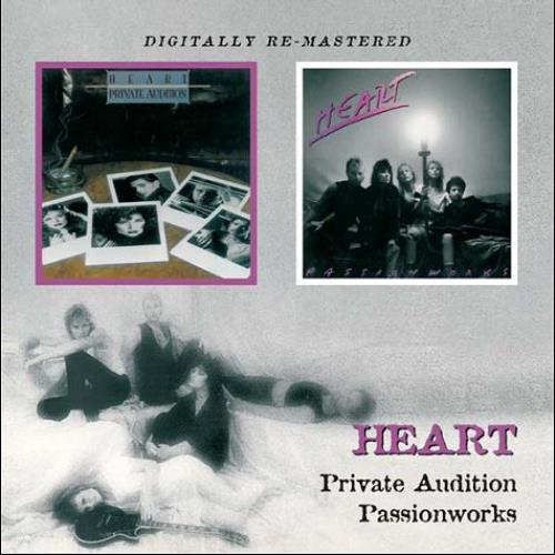 Heart Private Audition / Passionworks 2 CD album set (Double CD) UK HEA2CPR475012
