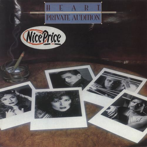 Heart Private Audition vinyl LP album (LP record) UK HEALPPR573281