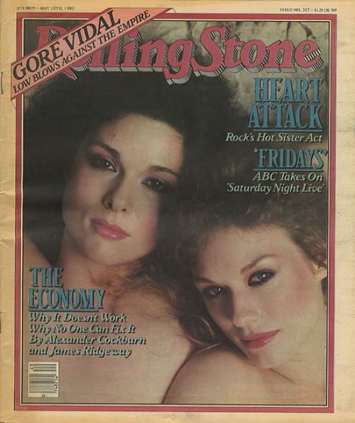 Heart Rolling Stone - May 1980 magazine US HEAMARO347940