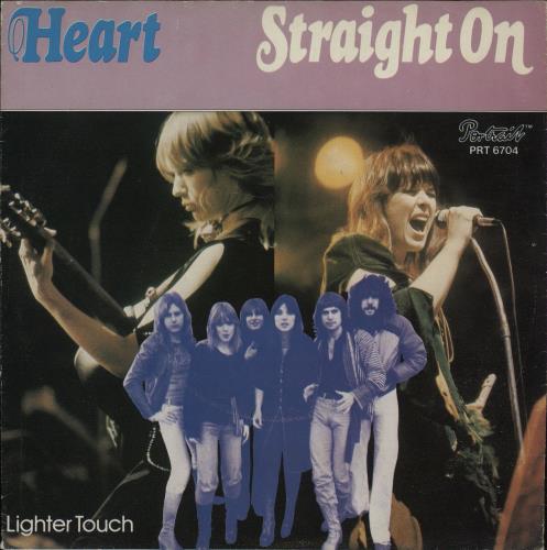 Heart Straight On 7" vinyl single (7 inch record / 45) Dutch HEA07ST666658