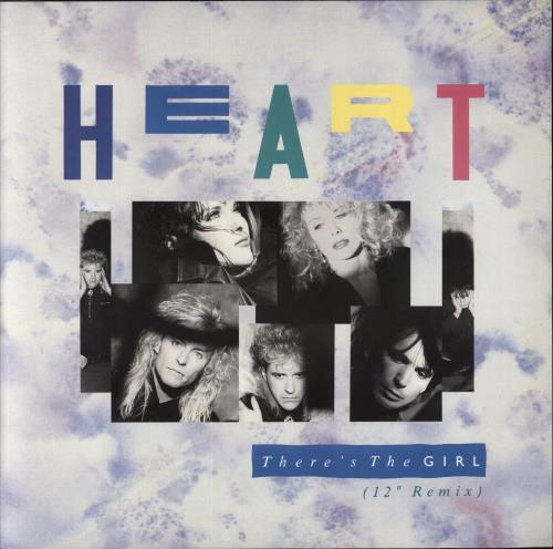 Heart There's The Girl 12" vinyl single (12 inch record / Maxi-single) UK HEA12TH00681