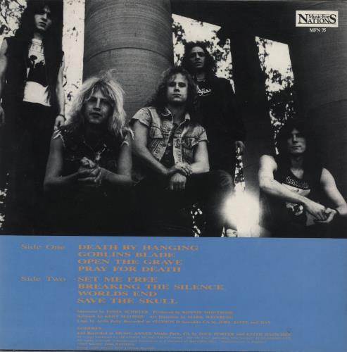 Heathen Breaking The Silence vinyl LP album (LP record) UK HSBLPBR607652