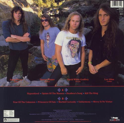 Heathen Victims Of Deception vinyl LP album (LP record) Dutch HSBLPVI830797