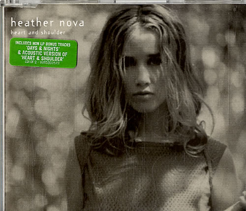 Heather Nova Heart And Shoulder 2-CD single set (Double CD single) UK HNV2SHE318535