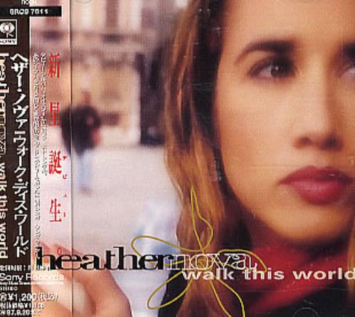 Heather Nova Walk This World CD single (CD5 / 5") Japanese HNVC5WA50570