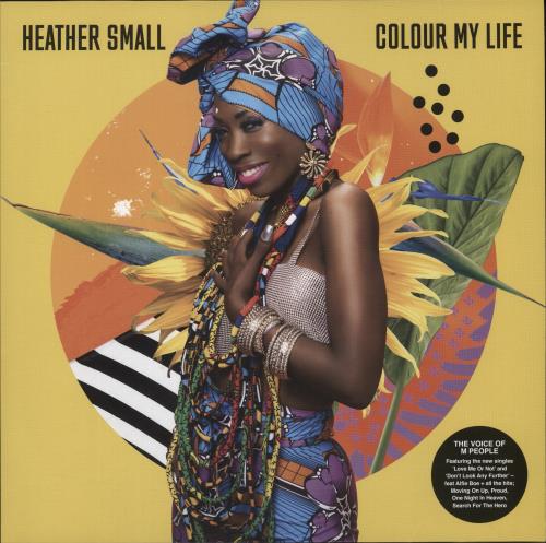 Heather Small Colour My Life - Red Vinyl vinyl LP album (LP record) UK HSLLPCO873999