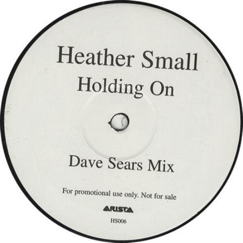 Heather Small Holding On 12" vinyl single (12 inch record / Maxi-single) UK HSL12HO163288