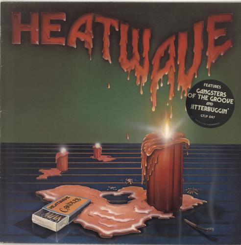 Heatwave Candles - hype sticker vinyl LP album (LP record) UK HAQLPCA522309