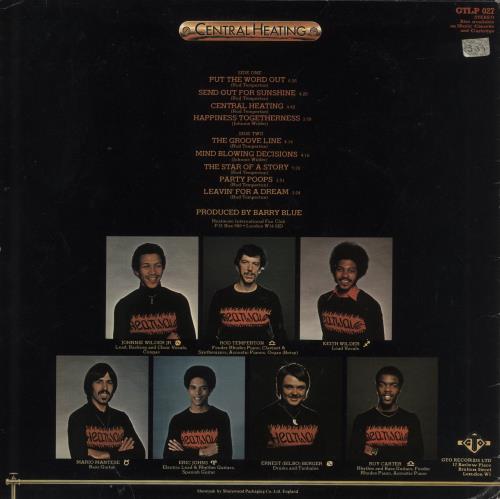 Heatwave Central Heating vinyl LP album (LP record) UK HAQLPCE497194