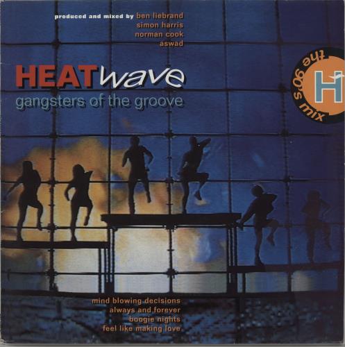 Heatwave Gangsters Of The Groove vinyl LP album (LP record) UK HAQLPGA659698