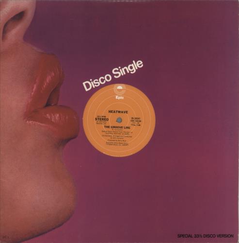Heatwave The Groove Line - Special Disco Version 12" vinyl single (12 inch record / Maxi-single) US HAQ12TH877305