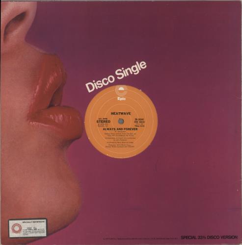 Heatwave The Groove Line - Special Disco Version 12" vinyl single (12 inch record / Maxi-single) US HAQ12TH877305