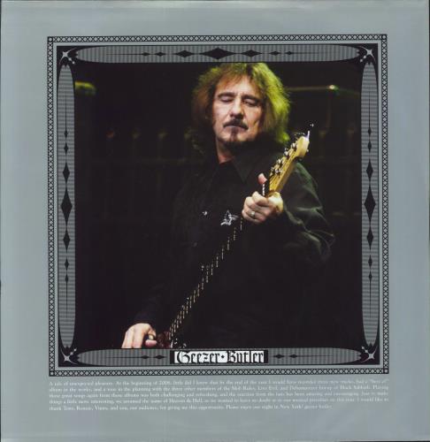 Heaven & Hell Radio City Music Hall Live 2-LP vinyl record set (Double LP Album) German HLH2LRA849594