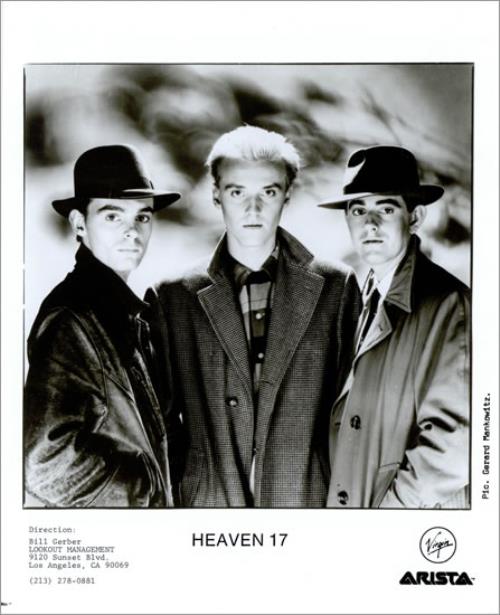 Heaven 17 How Men Are media press pack US H17PPHO464079