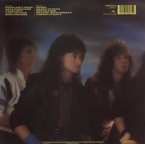 Heavy Pettin Rock Ain't Dead vinyl LP album (LP record) UK HEVLPRO206161