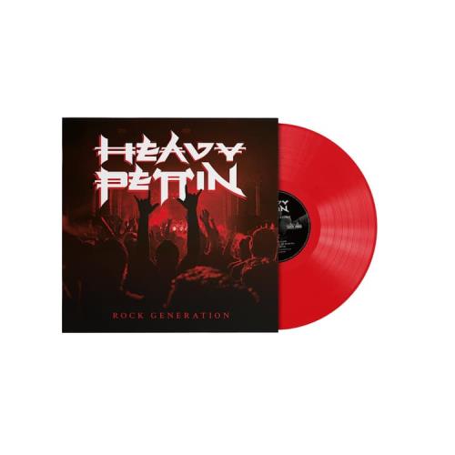Heavy Pettin Rock Generation - Red Vinyl - Sealed vinyl LP album (LP record) UK HEVLPRO877346
