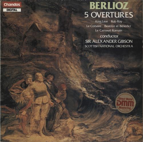 Hector Berlioz 5 Overtures vinyl LP album (LP record) UK B76LPOV766245