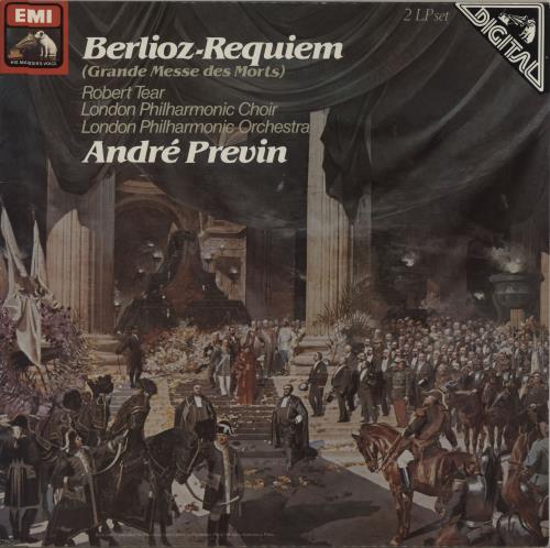 Hector Berlioz Requiem (Grande Messe Des Morts) 2-LP vinyl record set (Double LP Album) UK B762LRE674039