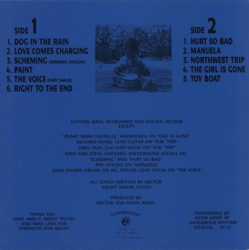 Hector Rivera Hector vinyl LP album (LP record) US 0ECLPHE893228