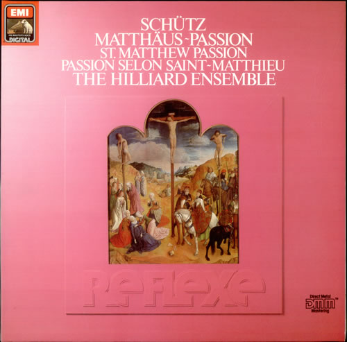 Heinrich Sch�tz Matthaus-Passion vinyl LP album (LP record) UK HJXLPMA533208