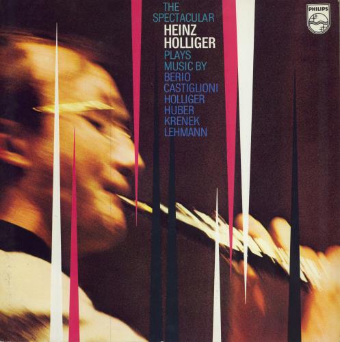Heinz Holliger Plays The Music By By Berio, Castiglioni, Holliger, Huber, Krenek, Lehmann vinyl LP album (LP record) German 3JILPPL785890